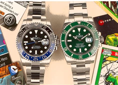 batman and hulk rolex